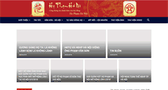 Desktop Screenshot of hophamhanoi.com